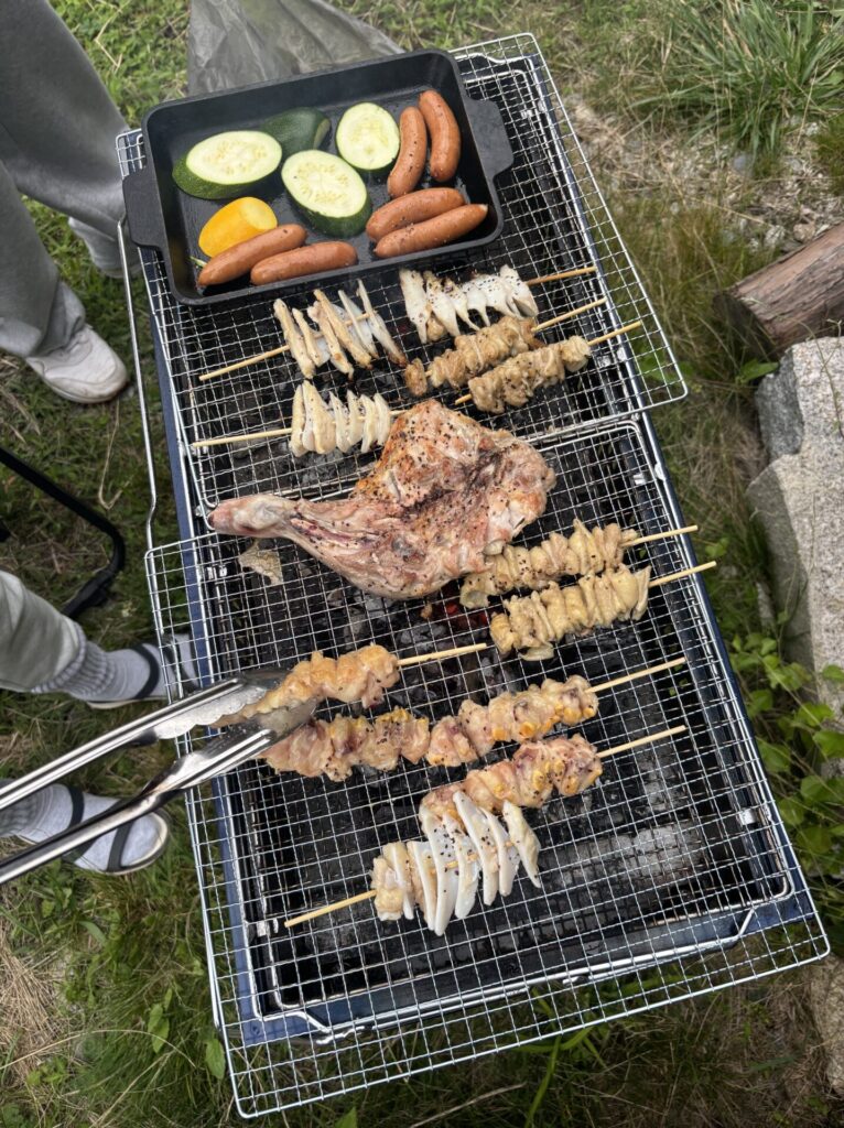 tiesおすすめの食事プラン。人気は和牛BBQセット！